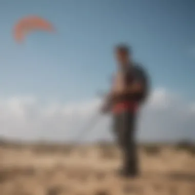 Technique demonstration of using a Fone kite pump