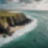 Breathtaking Tiree Coastline for Kiteboarding Scenic view of Tiree coastline