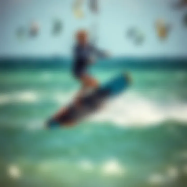 Diverse riding styles demonstrated using Cabrinha kiteboards