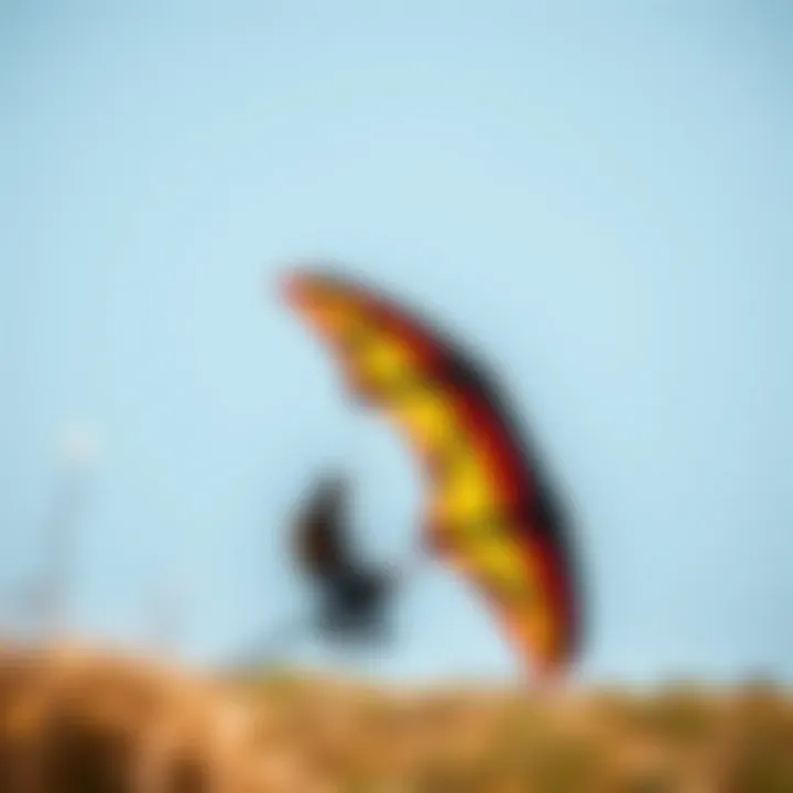 The Cabrinha Mantis Wing showcasing its innovative design and aerodynamic profile.