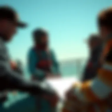 Collaboration on Teaching Methodologies Instructors collaborating on teaching methodologies