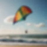 High-performance kite for kite surfing