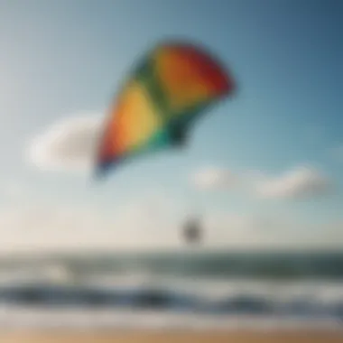 High-performance kite for kite surfing