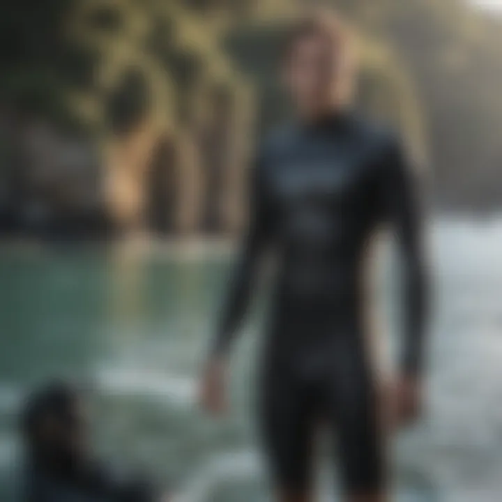 Visuals of wetsuit care and maintenance tips