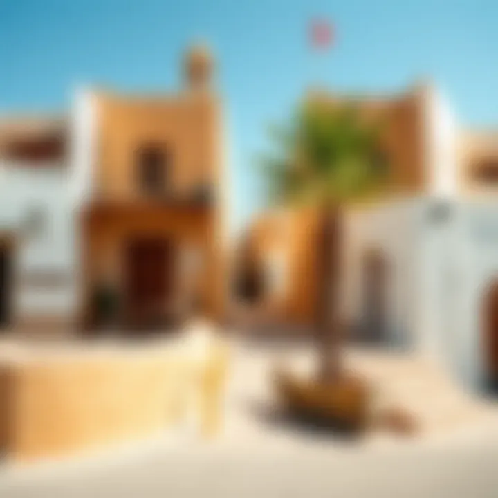 Cultural attractions in El Gouna with traditional architecture