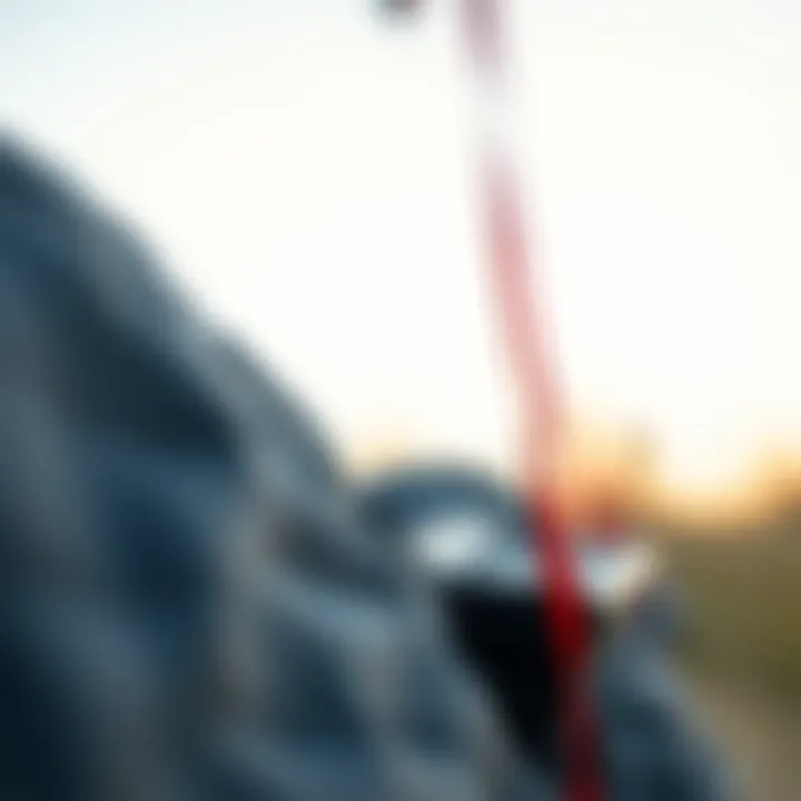 Kite Materials: Durability and Flexibility Close-up of kite materials highlighting durability and flexibility