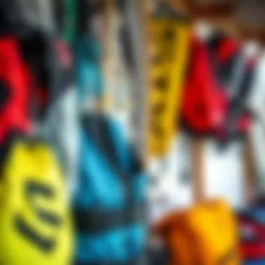 High-quality kiteboarding gear on display, tailored for the Cabarete conditions