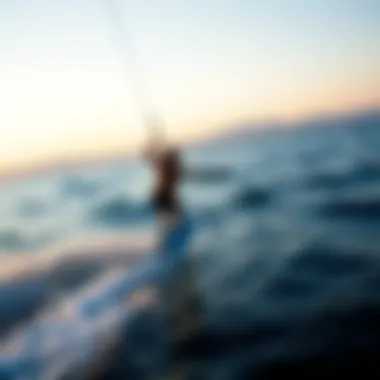 Experience the Thrill of Hydrofoiling Scenic view of electric hydrofoil surfboarding