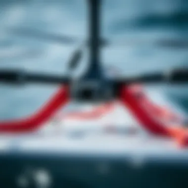 Innovative Efoil Technology Close-up of efoil technology components