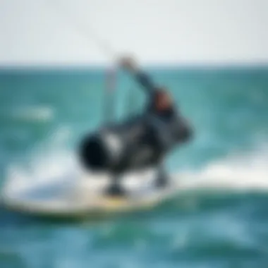 Mechanics Behind Foiling Boards Technical diagram illustrating the mechanics of foiling boards