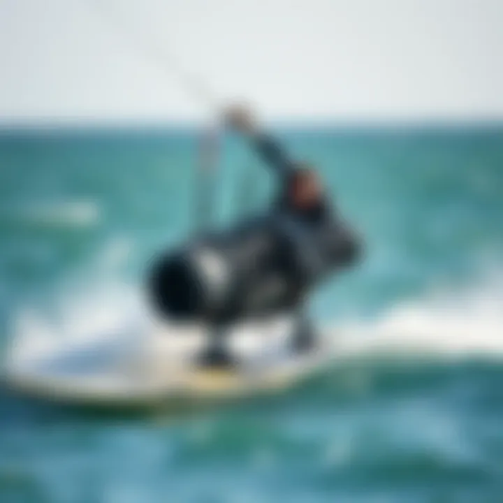 Mechanics Behind Foiling Boards Technical diagram illustrating the mechanics of foiling boards