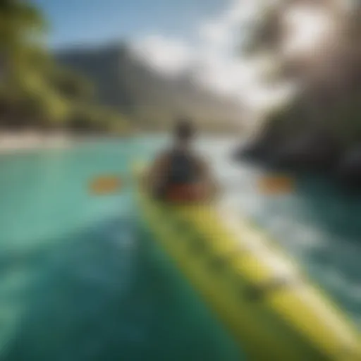 Kayaking in the serene waters of Kailua