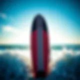 Innovative Design of Hydro Foil Surfboards Detailed view of hydro foil surfboard design