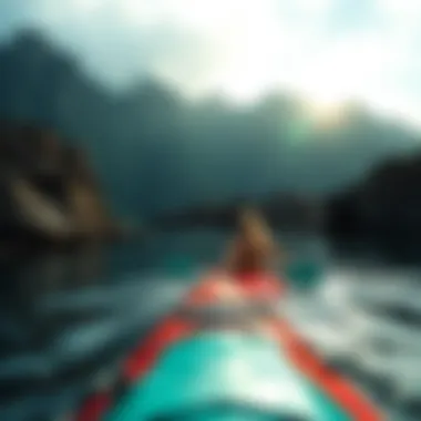 Kayaking adventure in serene Kailua