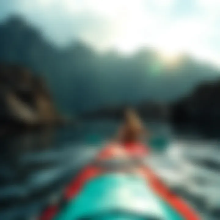 Kayaking adventure in serene Kailua