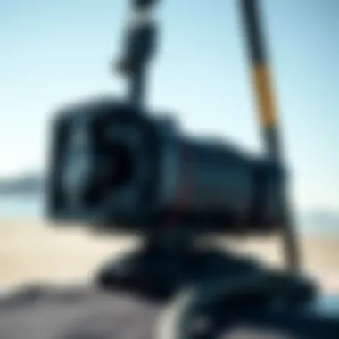 Essential Gear for Tidal Kiteboarding A detailed view of equipment suited for varying tidal conditions