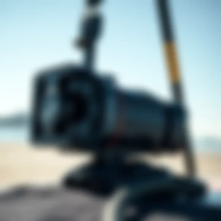 Essential Gear for Tidal Kiteboarding A detailed view of equipment suited for varying tidal conditions