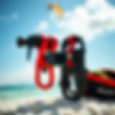 A selection of high-quality slingshot accessories for kiteboarding