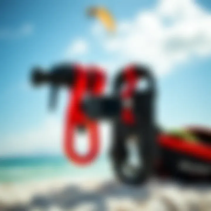 A selection of high-quality slingshot accessories for kiteboarding