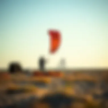 Setup illustration of the Switch Blade Cabrinha kite with equipment