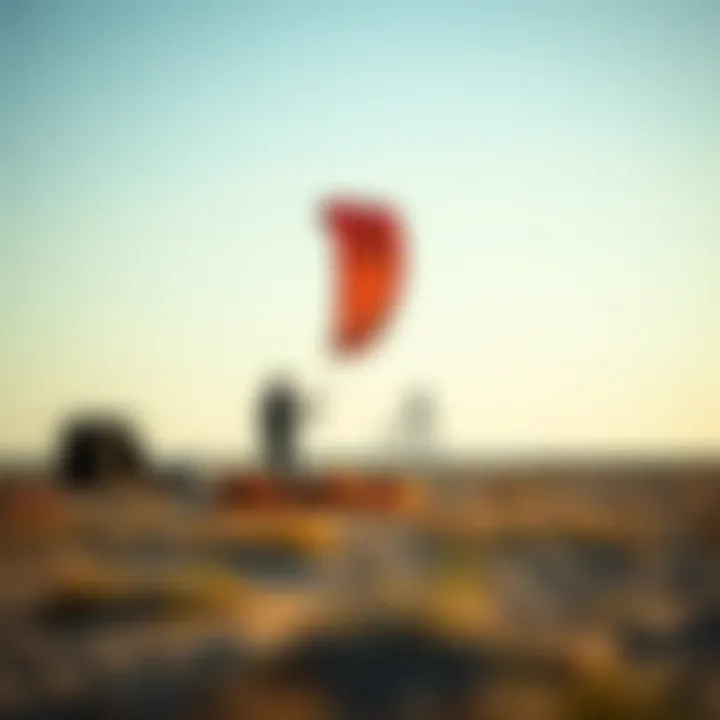 Setup illustration of the Switch Blade Cabrinha kite with equipment