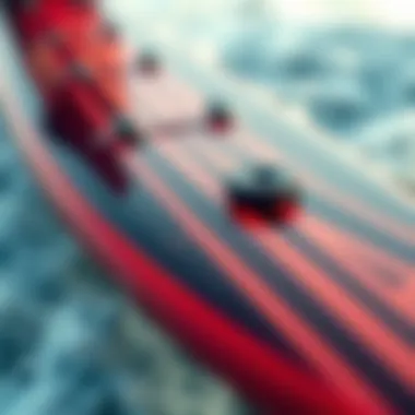 Materials Behind Hover Surfboard Technology Close-up of hover surfboard materials showcasing technology