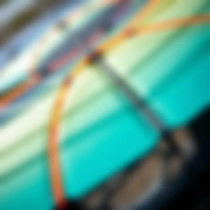 Innovative Design of Duotone Kite 2022 Close-up view of the Duotone Kite 2022 showcasing its innovative design