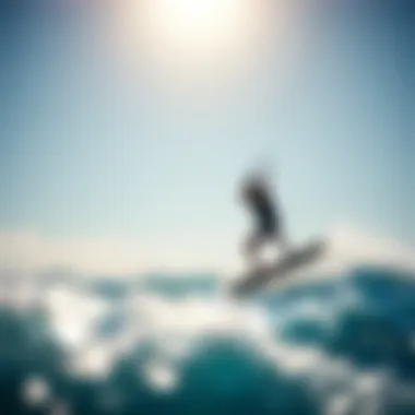 Thrilling Experience with Fone Foil Board Rider enjoying a thrilling experience with the Fone foil board