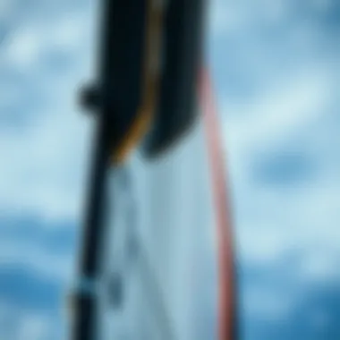 Detailed view of a used efoil showcasing its features