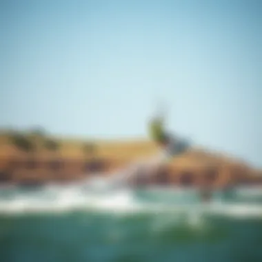 Kiteboarding Action on Tomales Bay Kiteboarders gliding gracefully over the waves of Tomales Bay, demonstrating the thrill of the sport.