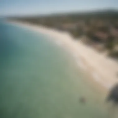 Scenic view of Vila Kalango's idyllic beachfront