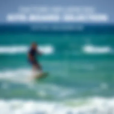 Factors Influencing Kite Board Size Selection Diagram explaining the factors affecting kite board size selection