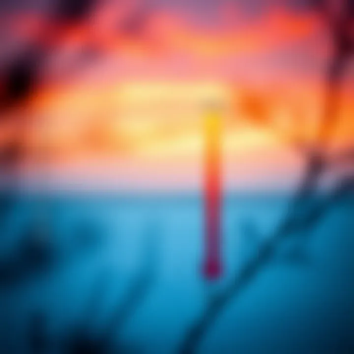 A seasonal temperature chart depicting changes in Fond du Lac throughout the year