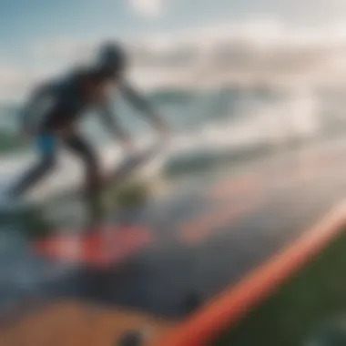 Comparative Analysis of Boards for Kiteboarding An arrangement of boards suitable for kiteboarding