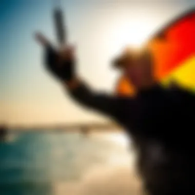 Mastering Kite Control Techniques Instructor demonstrating kite control