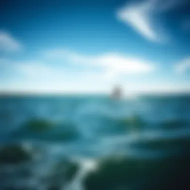 Wind patterns over Lake Whitney, showcasing optimal kiteboarding conditions.