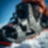 Innovative Design of Liquid Force Bindings Close-up view of liquid force bindings showcasing design and technology