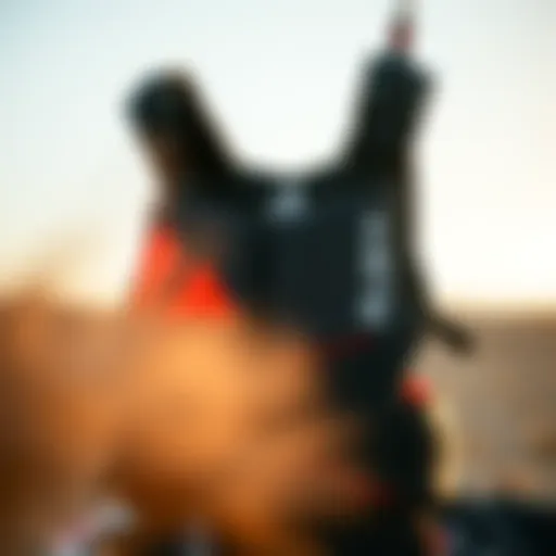 Design Features of the Liquid Force CGA Vest Detailed view of Liquid Force CGA vest showing design features