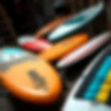 Showcasing a variety of Naish paddle boards available for sale