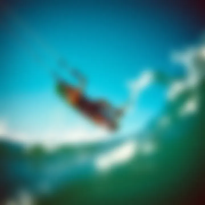 Performance Features During Use Performance features of the North Kiteboarding Bar highlighted during kiteboarding