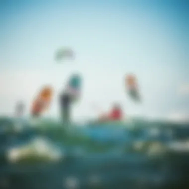 Riders Experiencing Rise Aluula Various riders enjoying the performance of the Rise Aluula kite on different water conditions