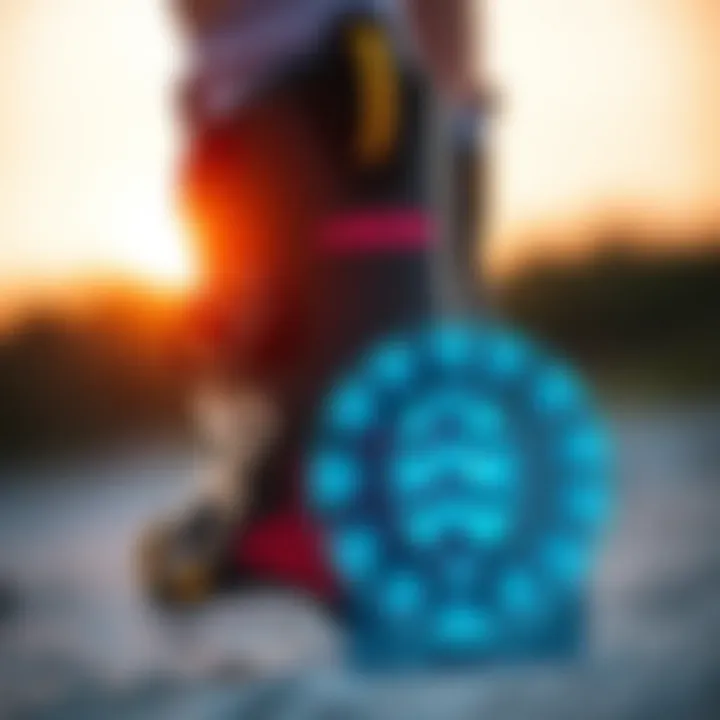 Technology Behind Ride LX Bindings Cross-section illustration of Ride LX bindings highlighting technology