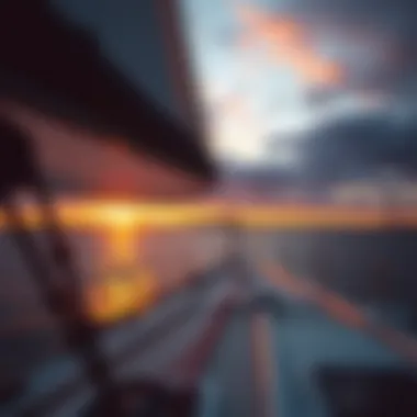 Spectacular sunset over San Francisco Bay