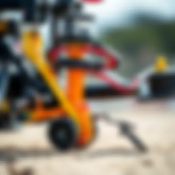 Integration of Slingshot Kite Parts Assembly of Slingshot kite parts