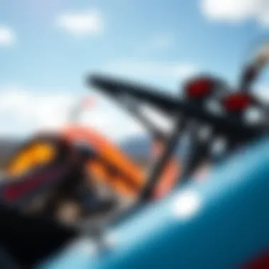 Trendy slingshot kite designs on display