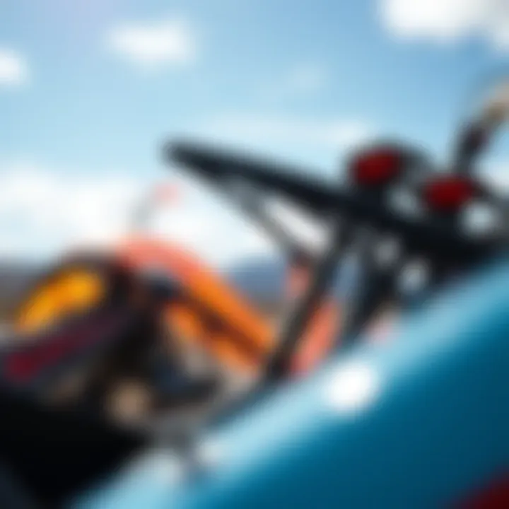 Trendy slingshot kite designs on display