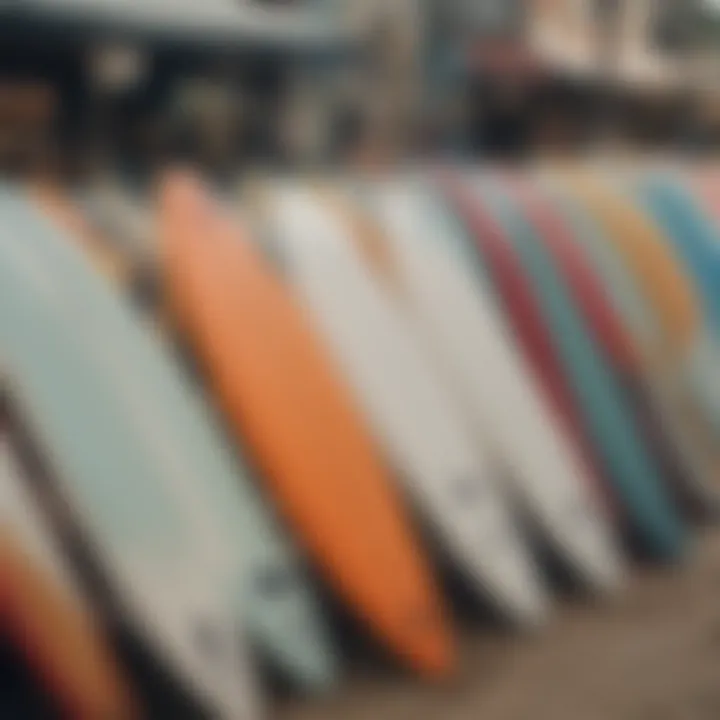 A visual comparison of Slingshot surfboards against competitors in the market