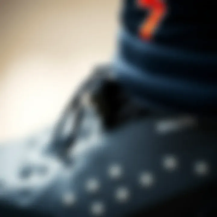 Close-up of the materials used in Solite booties