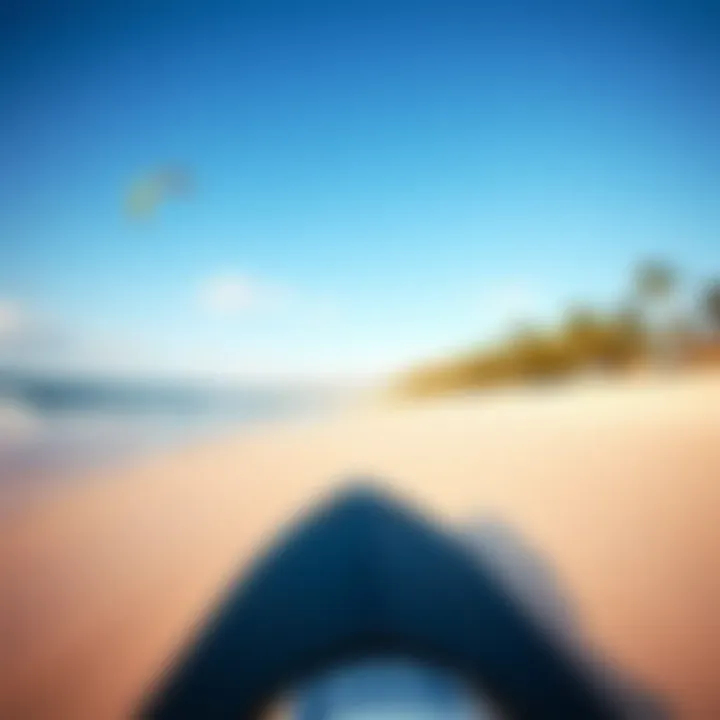 Perfect Beach for Slingshot Rentals A serene beach setting ideal for slingshot rentals