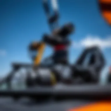 Detailed View of Slingshot Equipment Close-up of slingshot equipment showcasing its features